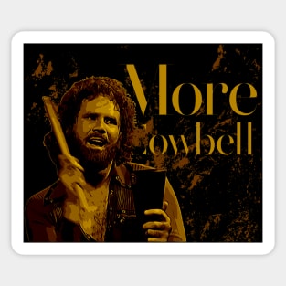 More Cowbell Sticker